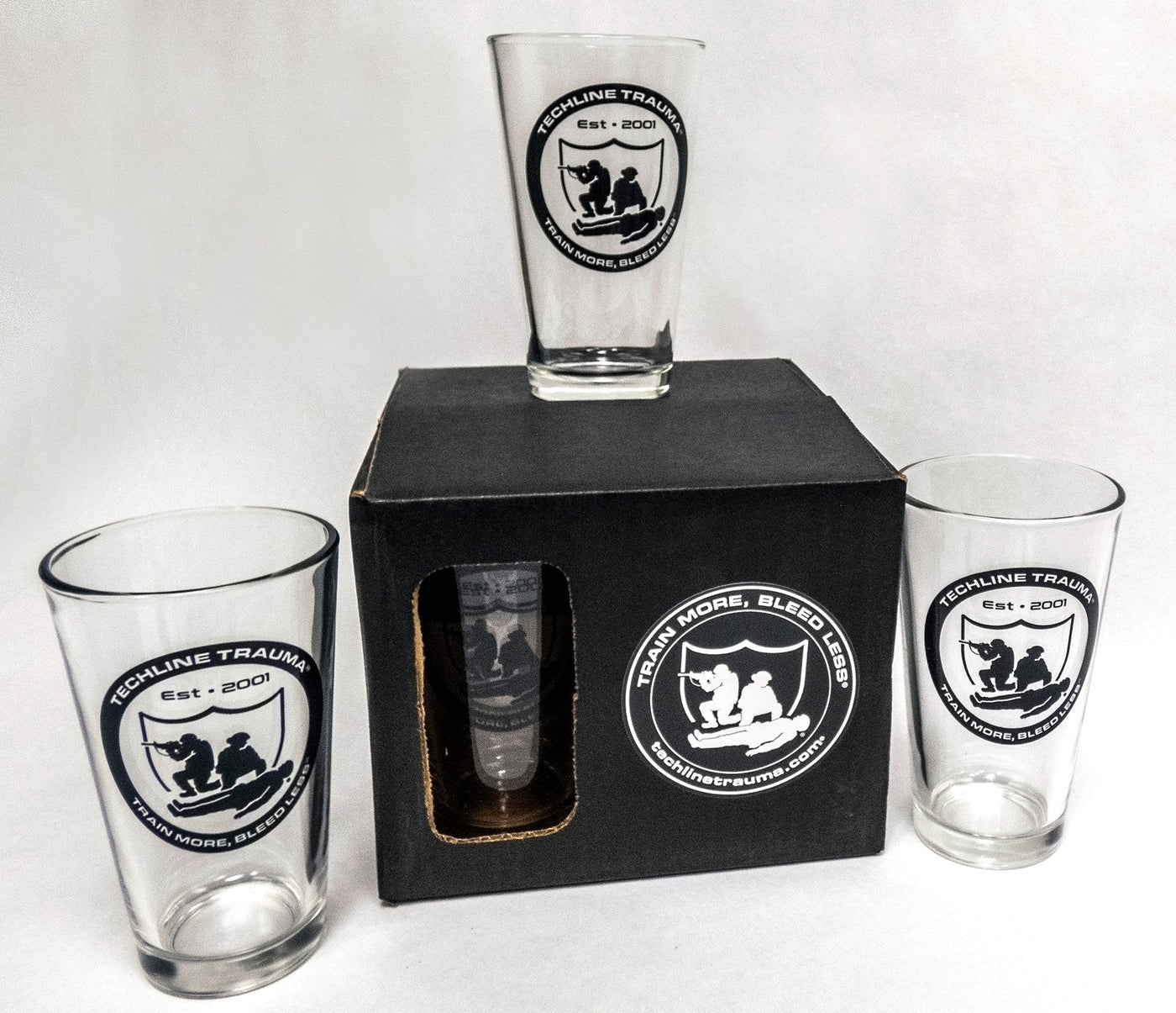 Protector Pint Box Pint Glass Boxed Set – Techline Trauma
