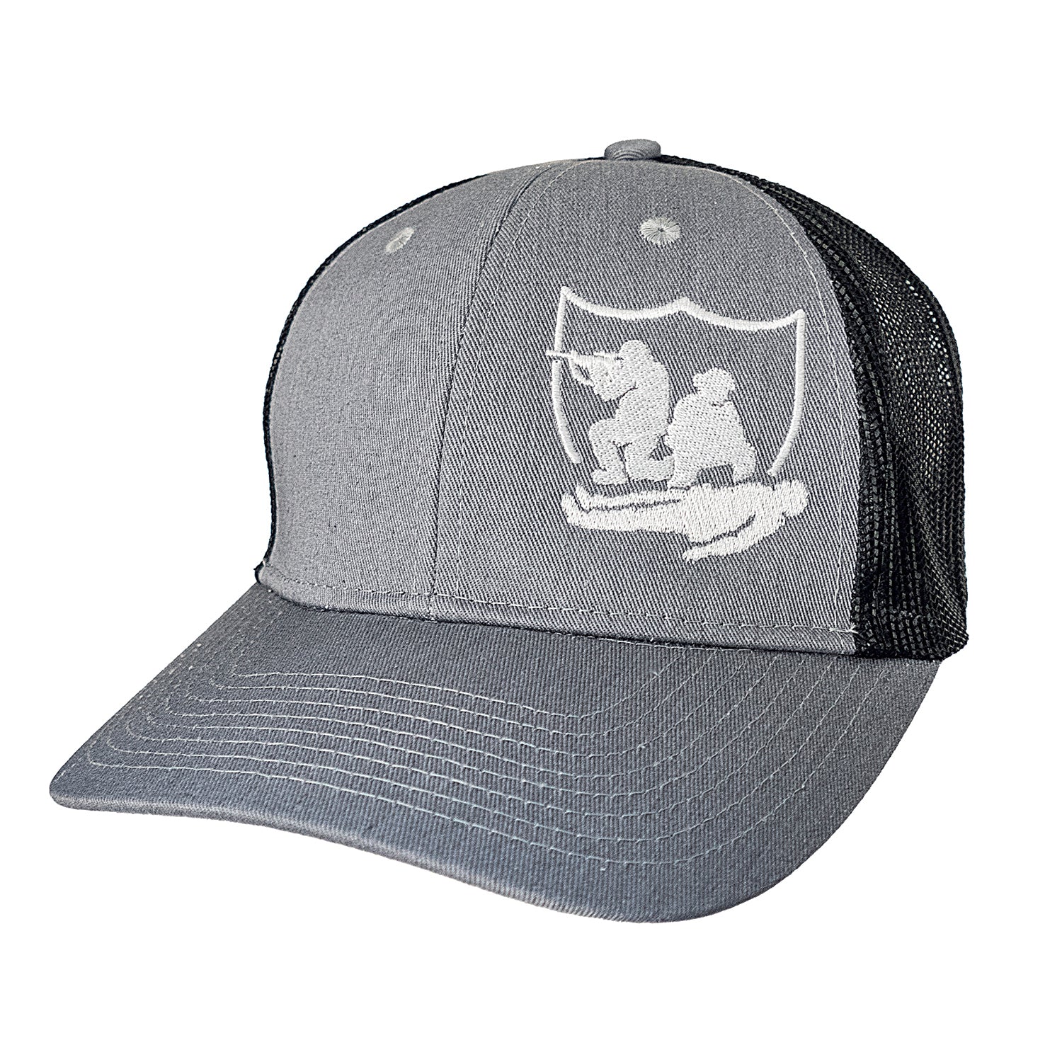 Snap-back cap Light Grey – Techline Trauma