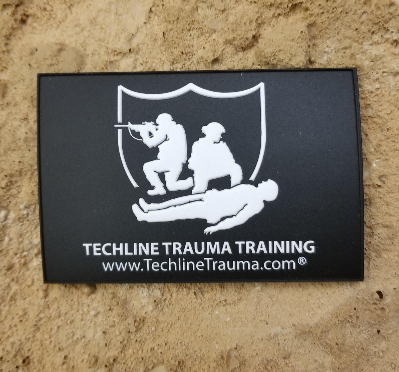Techline Trauma 3-Man Logo Morale Patch