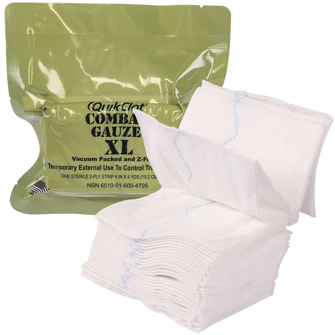 HEMOSTATIC COMBAT GAUZE XL HEMOSTATIC DRESSING – Techline Trauma